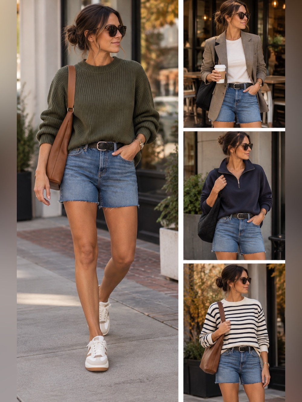 GAP Women’s Girlfriend Mid-rise Shorts